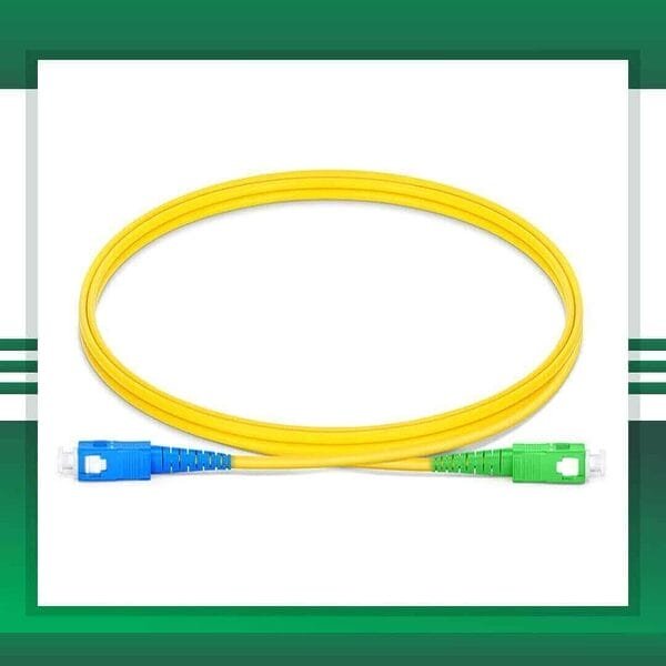 sc apc to sc upc simplex fiber patch cord lszh single mode 1-100 meter - Image 3