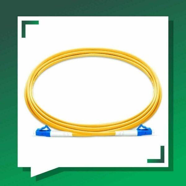lc to lc upc simplex fiber patch cord lszh single mode 1-100 meter - Image 5