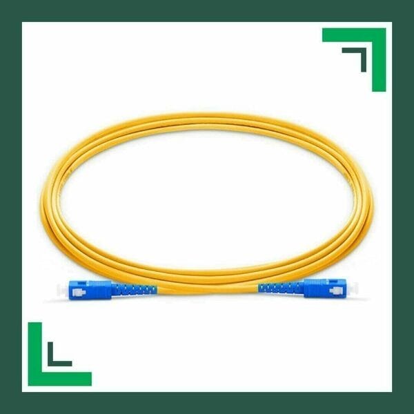 SC to SC UPC Simplex Fiber Patch Cord LSZH Single Mode 1-100 Meter – view 7