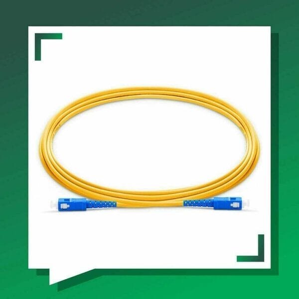 SC to SC UPC Simplex Fiber Patch Cord LSZH Single Mode 1-100 Meter – view 5