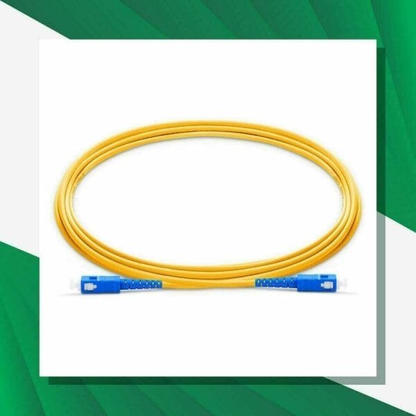 SC to SC UPC Simplex Fiber Patch Cord LSZH Single Mode 1-100 Meter – view 4