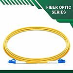 lc to lc upc simplex fiber patch cord lszh single mode 1-100 meter