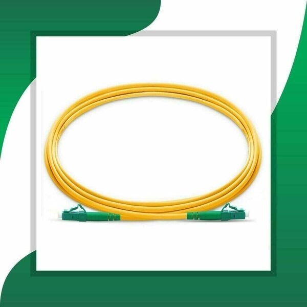 lc to lc apc simplex fiber patch cord lszh single mode 1-100 meter - Image 4