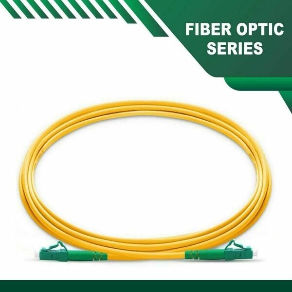 lc to lc apc simplex fiber patch cord lszh single mode 1-100 meter