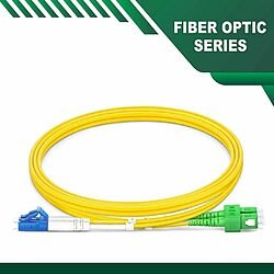 sc apc to lc upc duplex fiber patch cord lszh single mode 1-100 meter