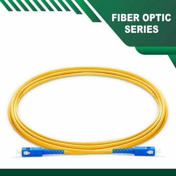 sc to sc upc simplex fiber patch cord lszh single mode 1-100 meter