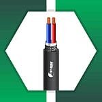 2 core Speaker cable braid shielded PE outdoor 10 to 20 awg 305m - Image 5