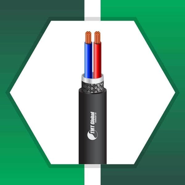 2 core Speaker cable braid shielded PE outdoor 10 to 20 awg 305m - Image 5