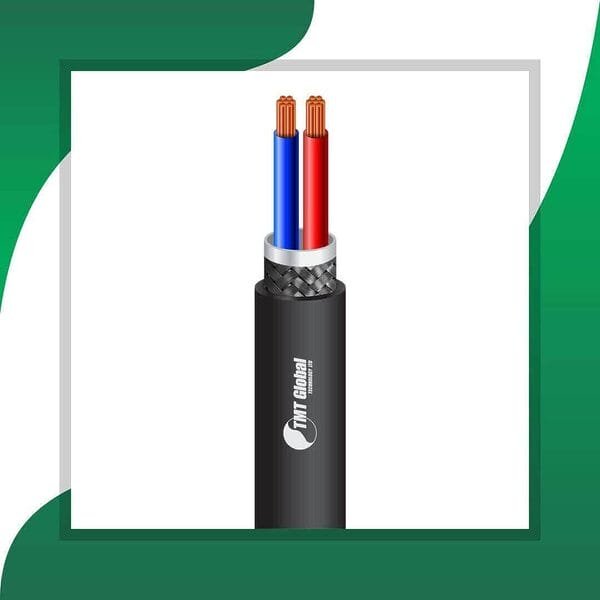 2 core Speaker cable braid shielded PE outdoor 10 to 20 awg 305m - Image 2
