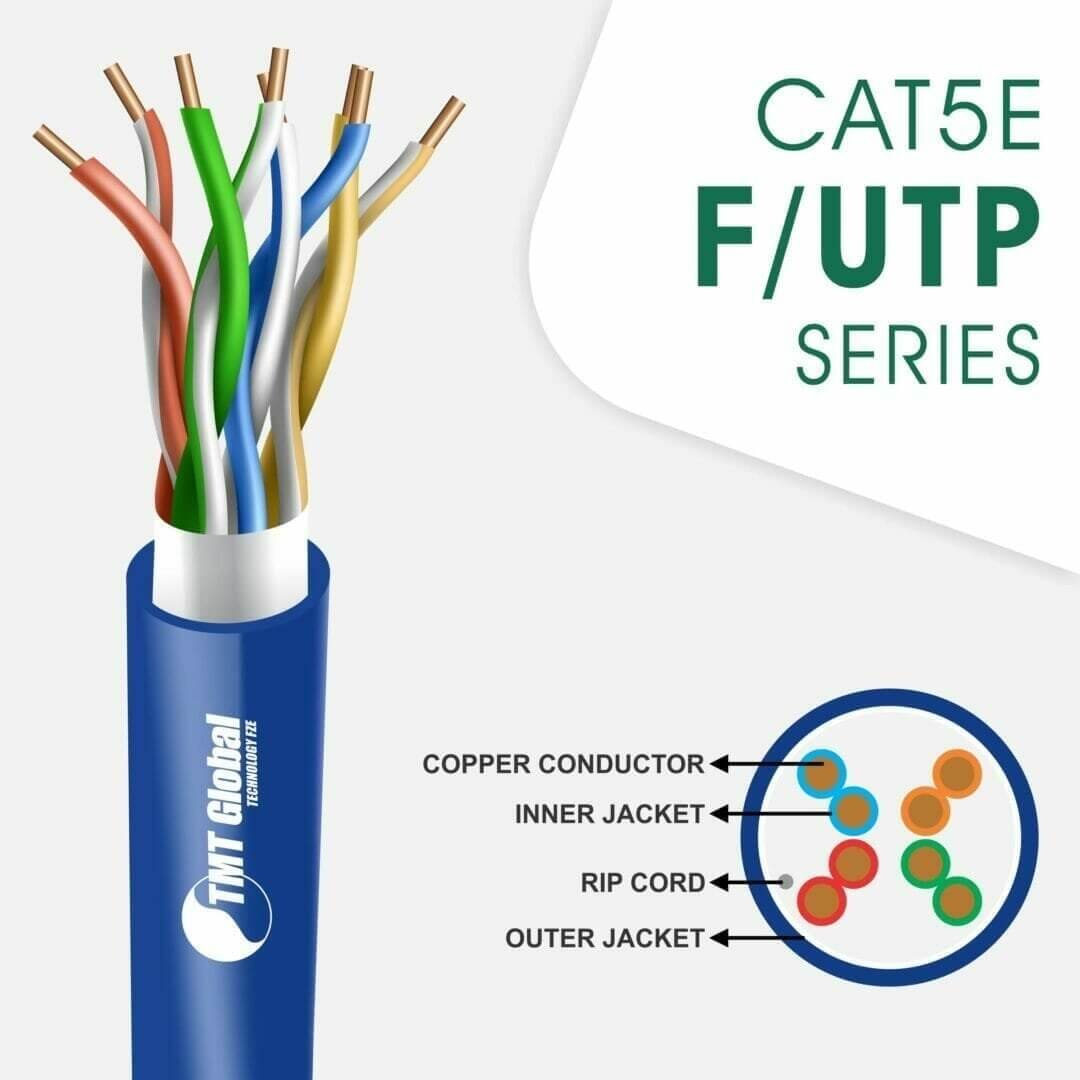 CAT5e F/UTP LSZH Network Cable 24 AWG 4 Pair 305 m – 5X248BLX Series CAT5e F/UTP LSZH Network Cable 24 AWG 4 Pair 305 m – 5X248BLX Series