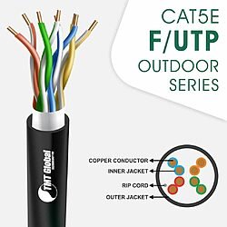 CAT5e F/UTP PE Outdoor Network Cable 24 AWG 4 Pair 305 m – 5X24ZMOK