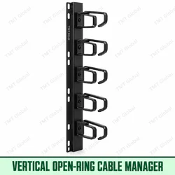 Vertical Open-Ring Cable Manager