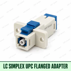 LC simplex UPC ceramic sleeve flanged