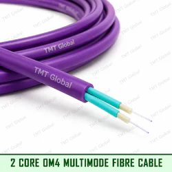 2-core OM4 tight-buffered multimode fibre distribution cable, TMT Global