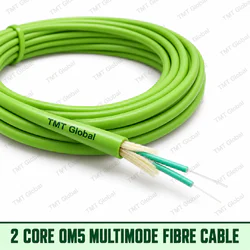 2-core OM5 tight-buffered multimode fibre distribution cable, TMT Global