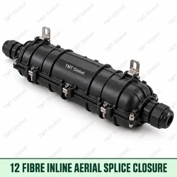 12-fibre inline aerial splice closure, TMT Global