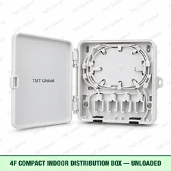 4F compact indoor fibre distribution box, unloaded, TMT Global