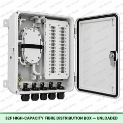 32F high-capacity fibre distribution box, unloaded, TMT Global