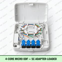 4-core micro ODF with SC adapters, loaded, TMT Global