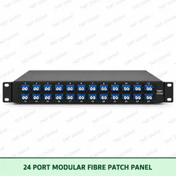 24-port modular fibre patch panel, TMT Global