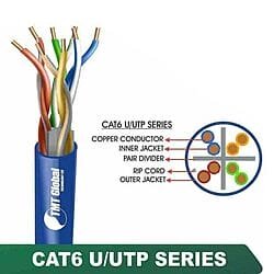 CAT6 U/UTP LSZH Network Cable 23 AWG 4 Pair 305 m – 6X136MLX Series
