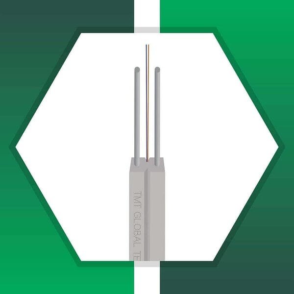 FTTH fiber optic Drop cable 2 Core single mode G.657/A1/A2