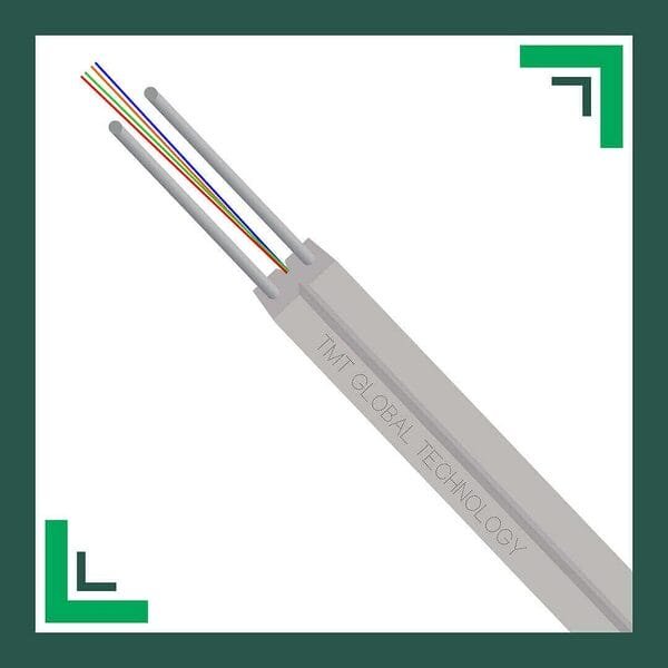 FTTH fiber optic Drop cable 4 Core single mode G.657/A1/A2