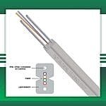 FTTH fiber optic Drop cable 2 Core single mode G.657/A1/A2