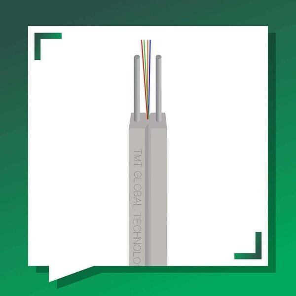 FTTH fiber optic Drop cable 4 Core single mode G.657/A1/A2