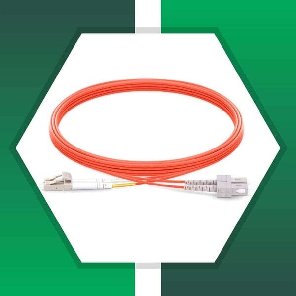 Fiber Optic Patch Cord Multi Mode SC-SC-UPC Duplex LSZH OM2