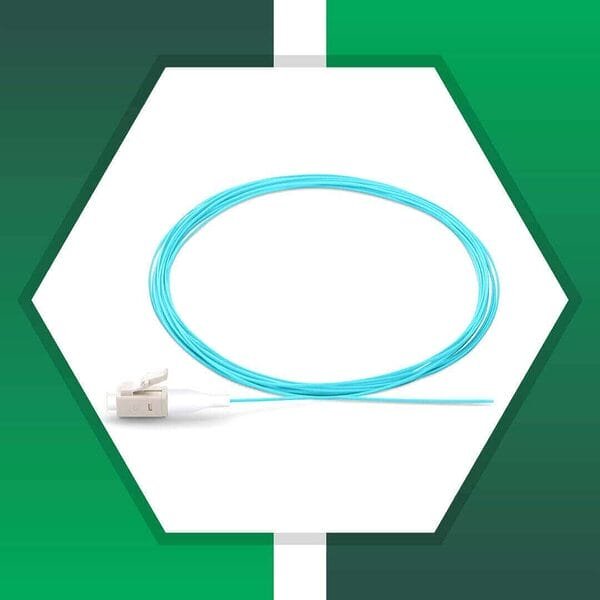 Fiber Pigtail OM3 Multi Mode SC-UPC Connector LSZH 1m