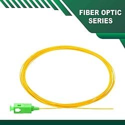 Fiber Pigtail SC APC Single Mode Connector LSZH 1m pigtail fiber optic​ SC APC LSZH 1 meter tmt-p51101 Pigtail Single Mode SC APC LSZH 1 meter tmt-p51101 Fiber Pigtail Single Mode SC-APC Connector LSZH 1m