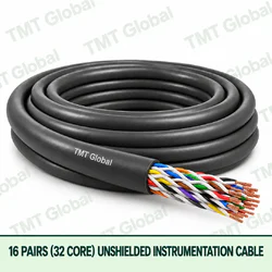 TMT Global 16 pair 32 core unshielded instrumentation cable, with twisted pairs visible