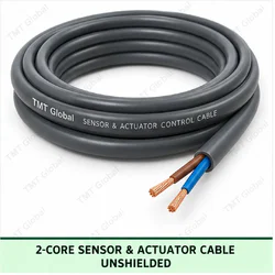 TMT Global 2 core unshielded sensor and actuator cable, with 2 visible conductors.