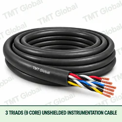 TMT Global 3 triad 9 core unshielded instrumentation cable, with triad groups visible