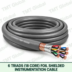 TMT Global 6 triad 18 core foil shielded instrumentation cable, with triad groups visible