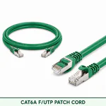 Cat6A F/UTP 6A3SMFLXXX Series | 23 AWG Network Patch Cord geen color