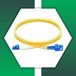 Fiber Optic Patch Cord Single Mode SC-SC-UPC Duplex LSZH
