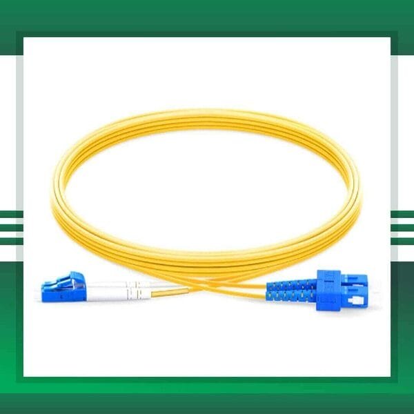 Fiber Optic Patch Cord Single Mode SC-SC-UPC Duplex LSZH