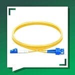 Fiber Optic Patch Cord Single Mode SC-SC-UPC Duplex LSZH