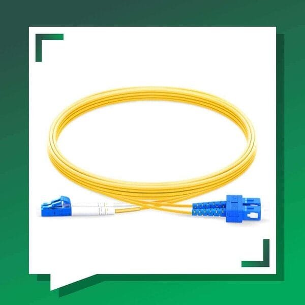 Fiber Optic Patch Cord Single Mode SC-SC-UPC Duplex LSZH