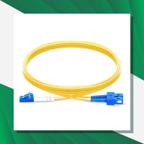 Fiber Optic Patch Cord Single Mode SC-SC-UPC Duplex LSZH